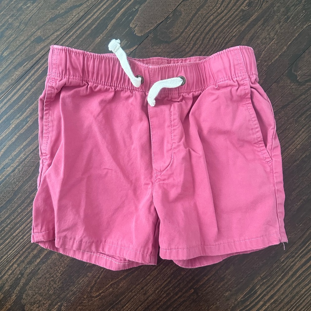 Crewcuts Pink Pull-On Shorts with Elastic Waistband